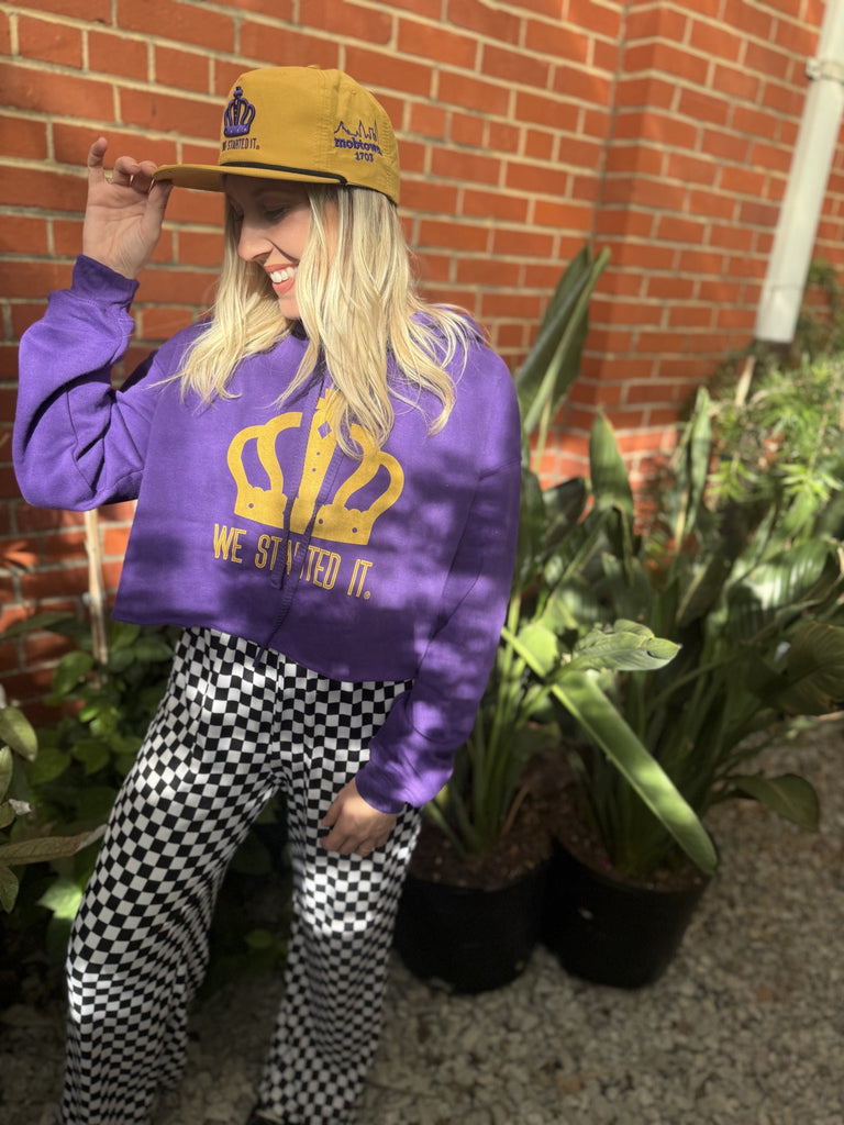 We Started It® Cropped Hoodie