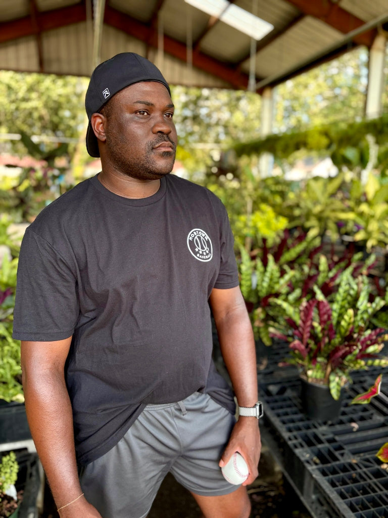 mobtown® Baseball Tee - Black