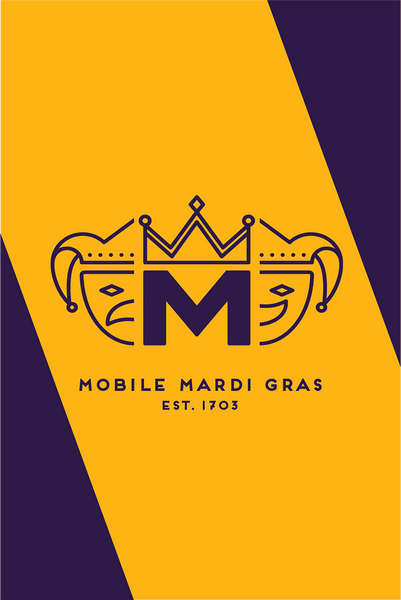 Official Mobile Mardi Gras Flag