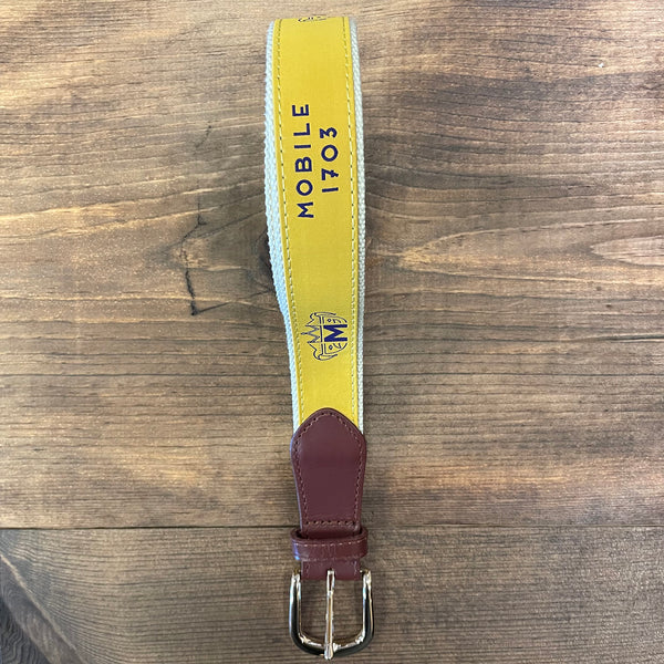 Mobile Mardi Gras Ribbon Belt