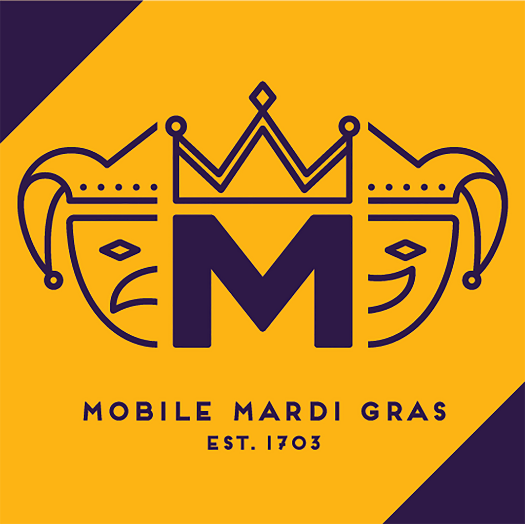 Official Mobile Mardi Gras Flag
