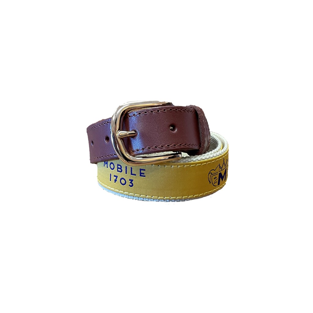 Mobile Mardi Gras Ribbon Belt