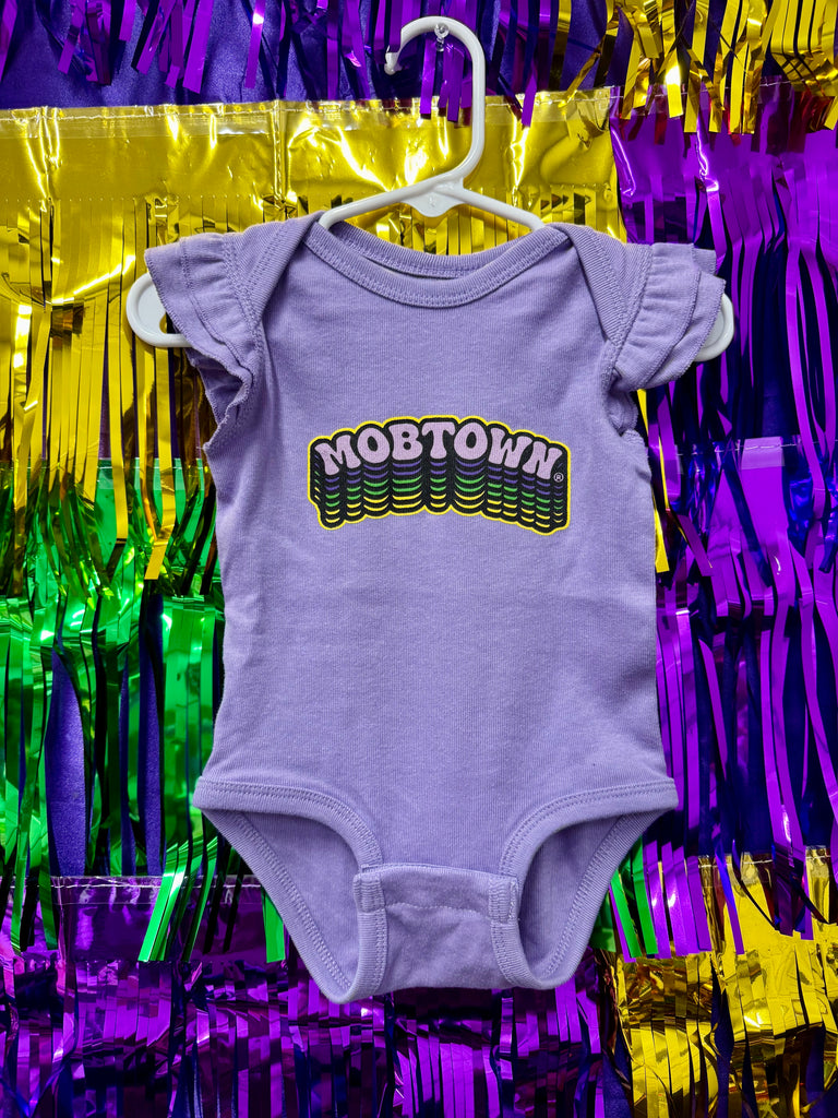 Mobtown® Mardi Gras Bubble Onesie