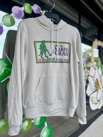 Go To Mardi Gras Hoodie
