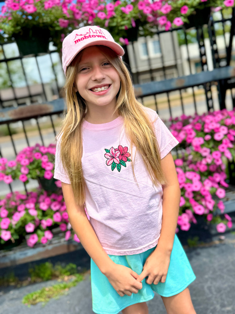 Youth Azalea City Embroidered Tee