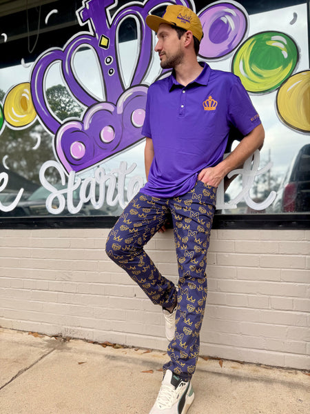 Mobile Mardi Gras Printed Performance Pants