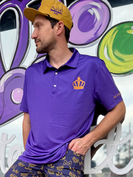 We Started It® Polo - Purple