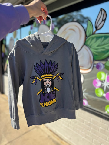 Joe Knows Youth Hoodie