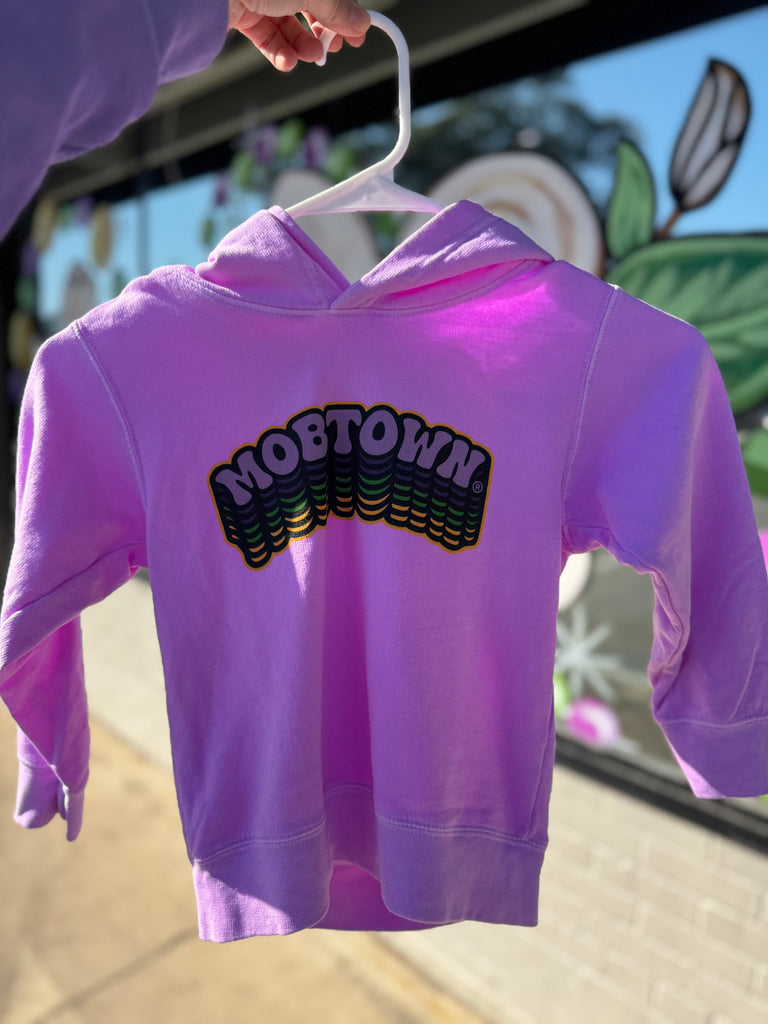 Mobtown Mardi Gras Bubble Youth Hoodie