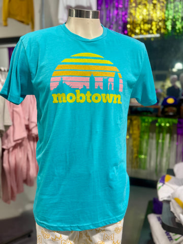 mobtown® Sunset Skyline Tee - Tahiti