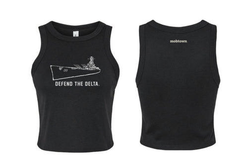 *PRE-SALE* Defend the Delta Cropped Tank
