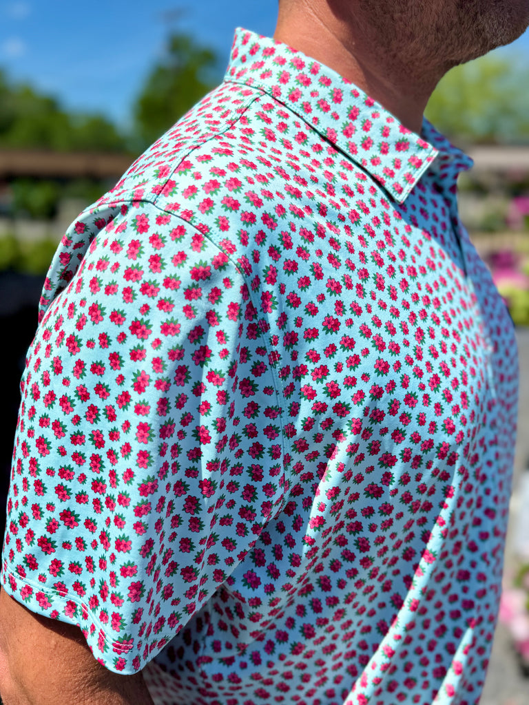 *PRE-SALE* Youth Azalea Microprint Polo