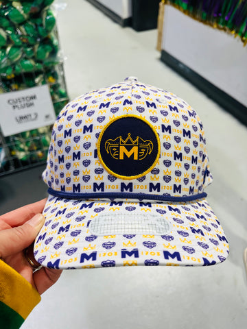 Mobile Mardi Gras Microprint Hat