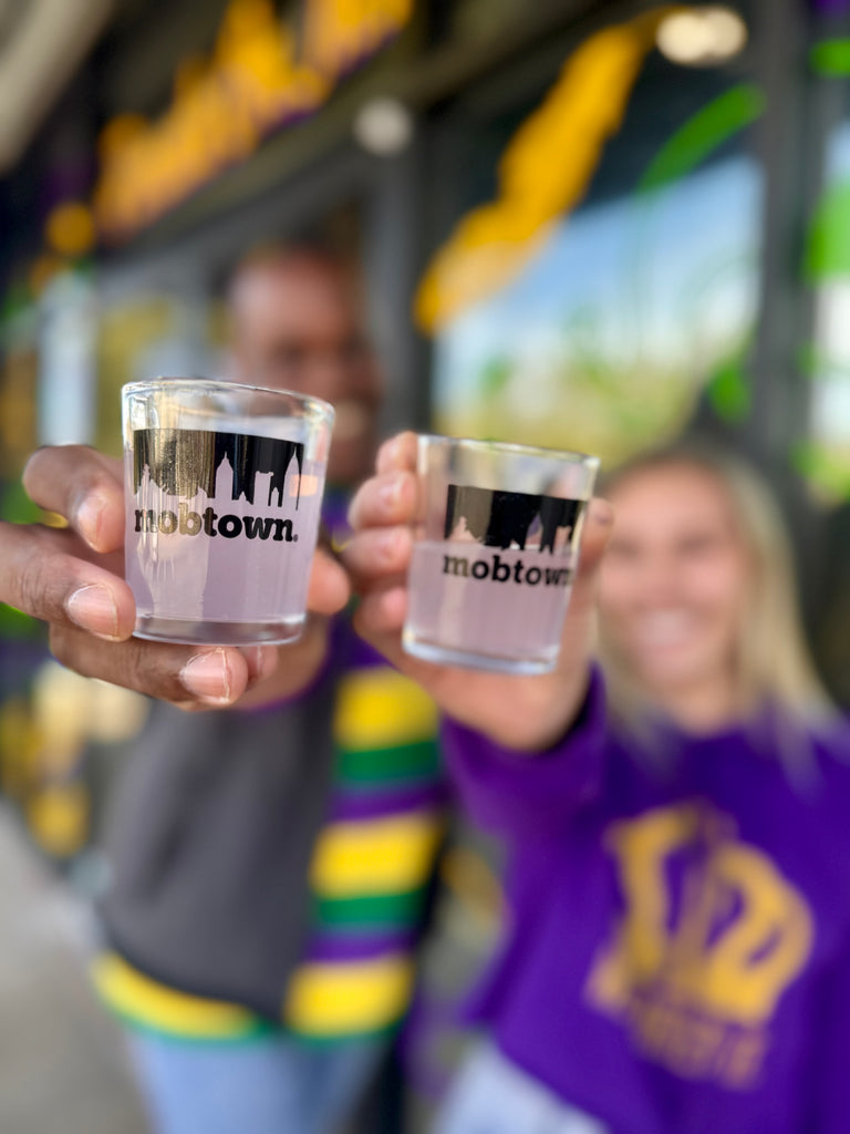 Mobtown® Skyline Shot Glass