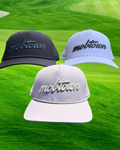 mobtown® Script Laser Perf Performance Rope Cap