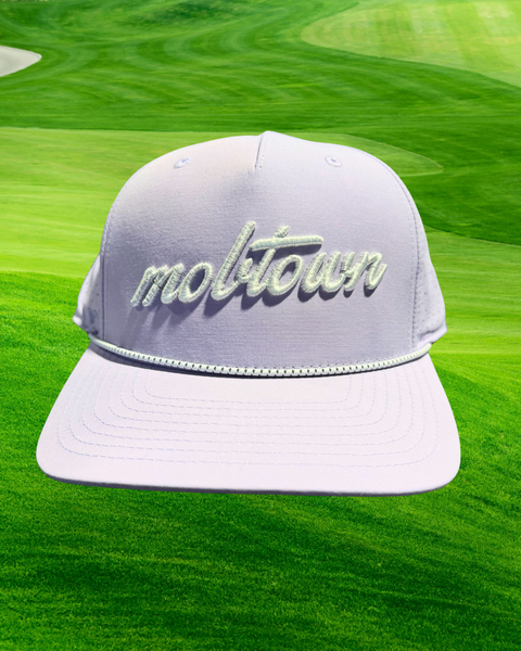 mobtown® Script Laser Perf Performance Rope Cap