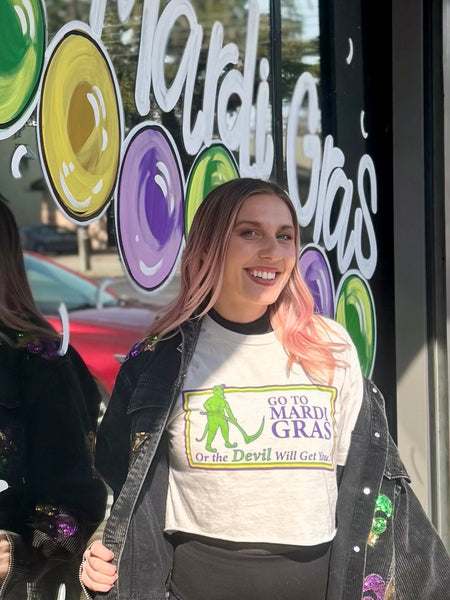 Go To Mardi Gras Tee