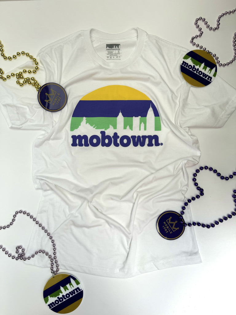 mobtown® Skyline - Mardi Gras Tee