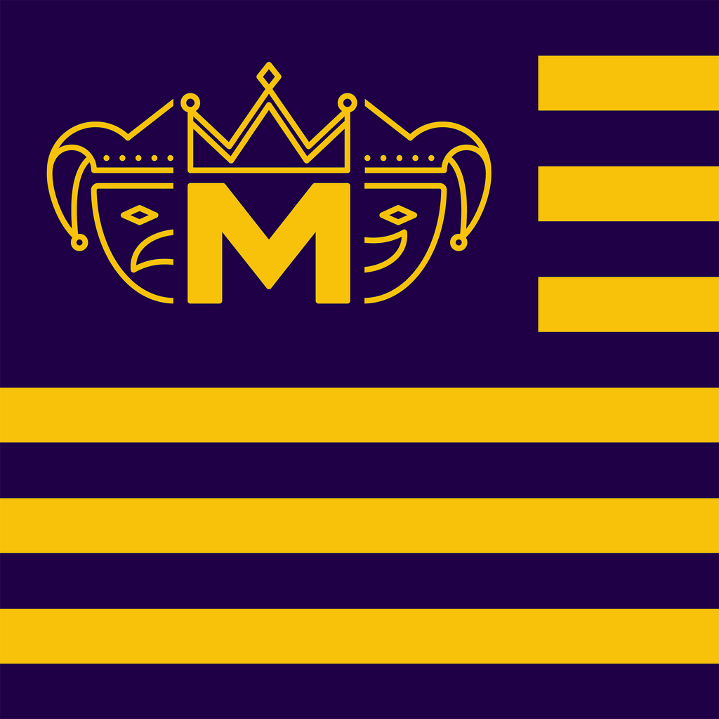 Mobile Mardi Gras Flag - 3'x5'