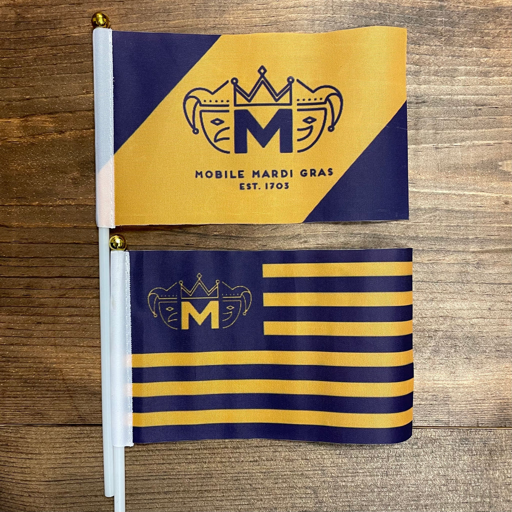 Mini Mobile Mardi Gras Flag Pack