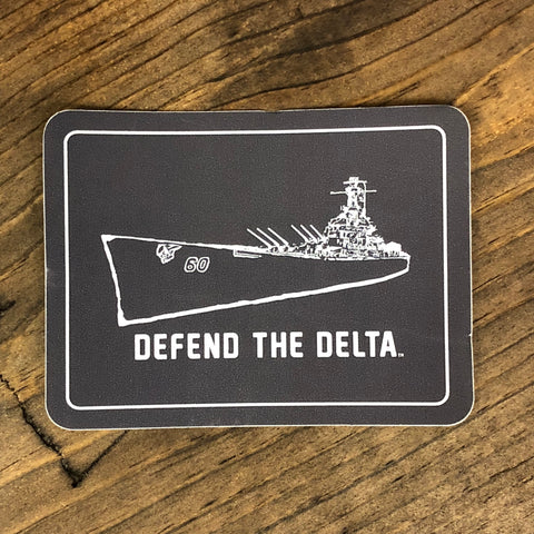 Defend the Delta® Sticker